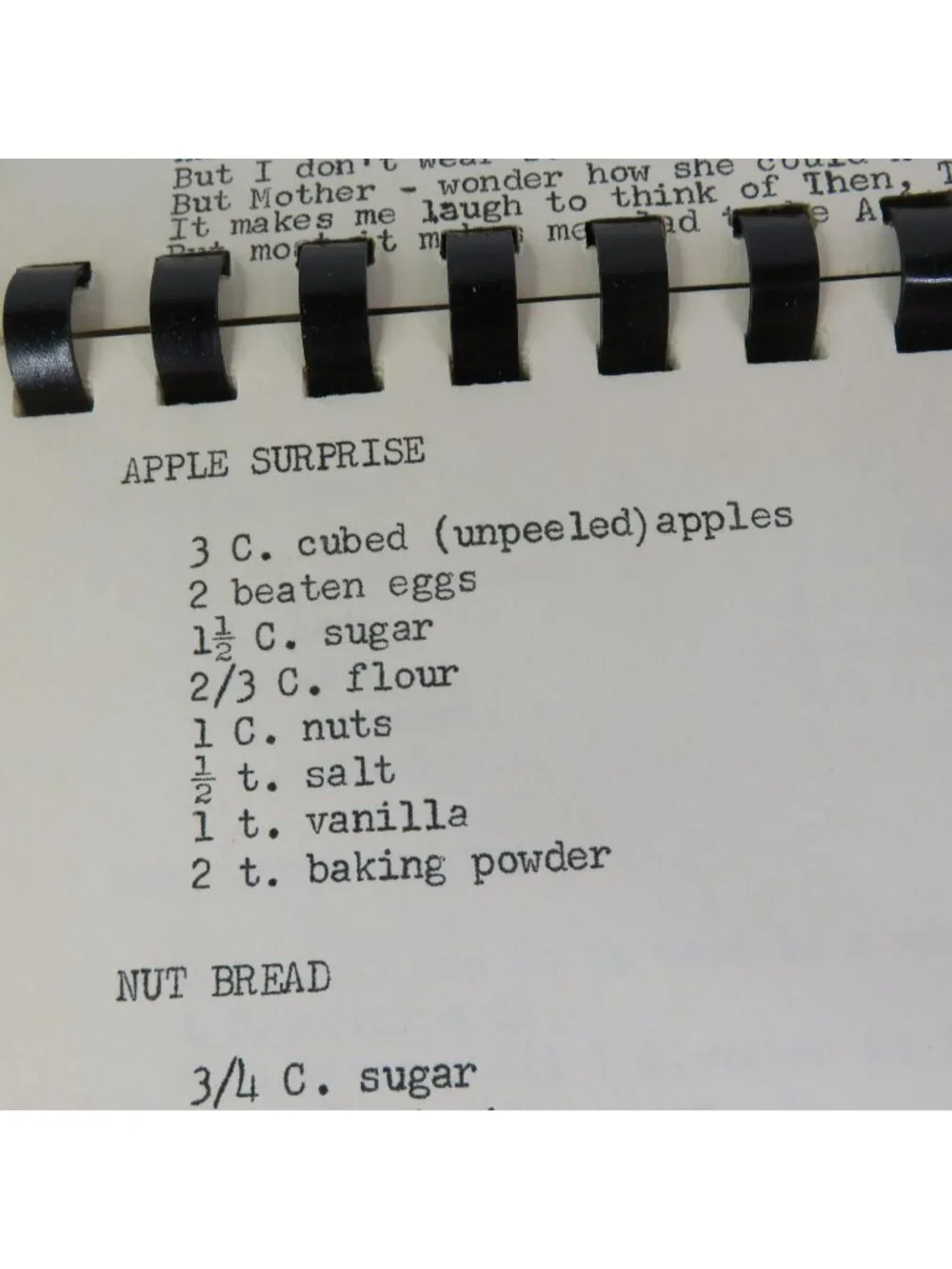 Gems of Food & Thought in a Friendly 4-J Setting Cook Book 1967 Gillette WY